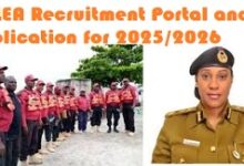 NDLEA Recruitment Portal and Application for 2025/2026