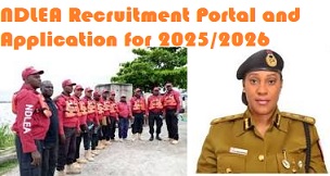 NDLEA Recruitment Portal and Application for 2025/2026